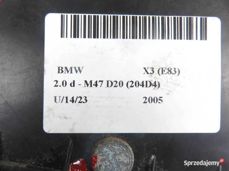 ZAMEK PRAWY TYLNY BMW X3 E83 7167070 7 PIN