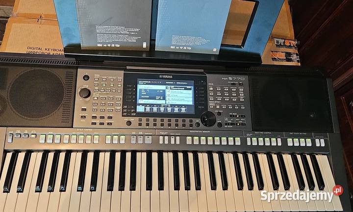 Yamaha PSRs770 stan 100 sprawna Bobrowniki