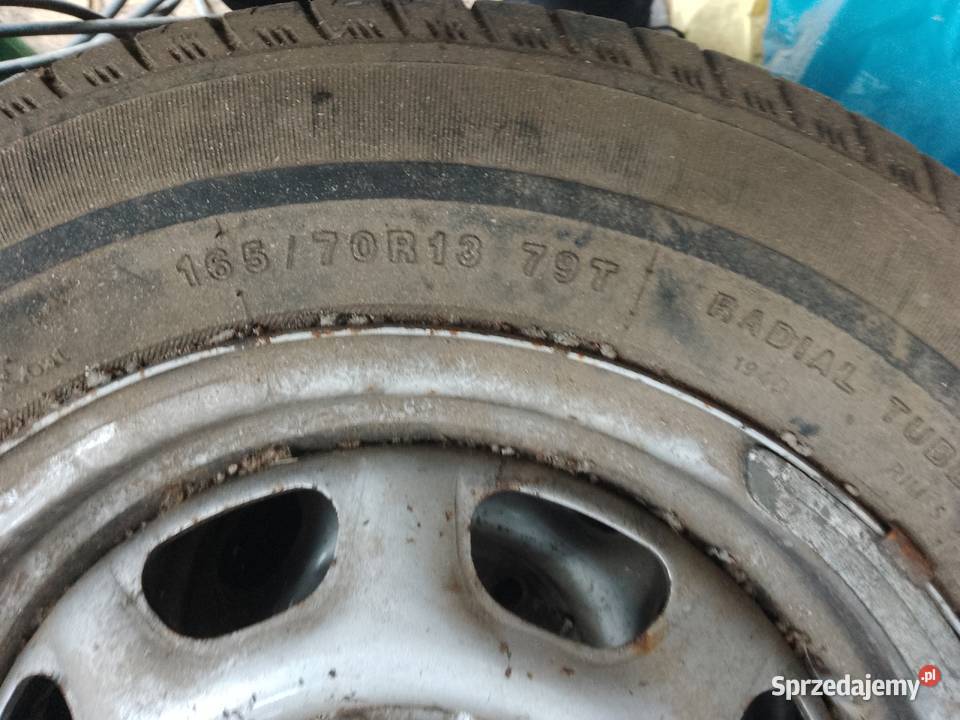 Kplkół letnie opony 13 volkswagen golf 3 Chłopowo