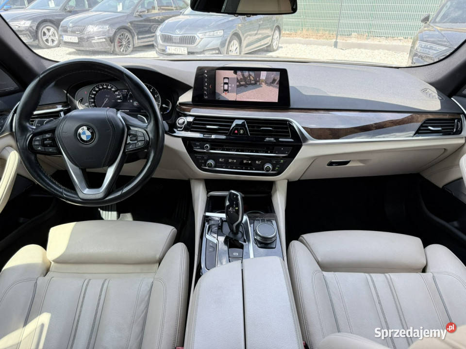 BMW 530 530i 252 2019r Luxury Line kamera 360 czujnik deszczu dolnośląskie Wrocław