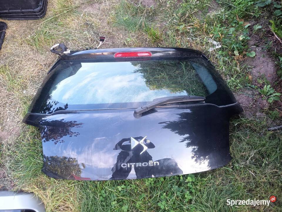 KLAPA TYLNA TYŁ SZYBA CITROEN DS3 sprzedam