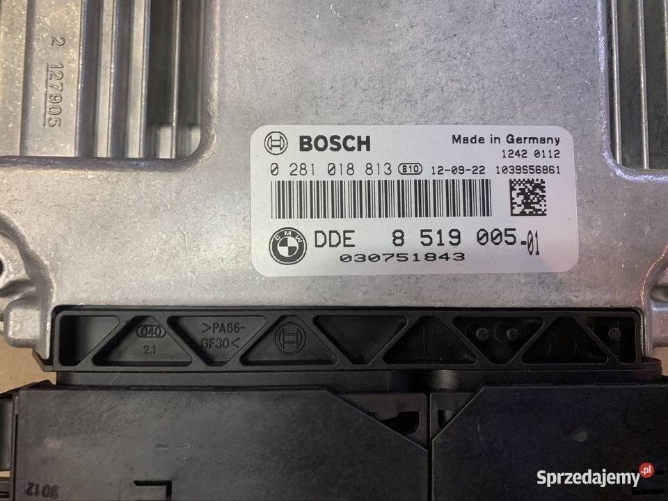 8519005 komputer sterownik silnika bmw x1 e84 Szczecin sprzedam