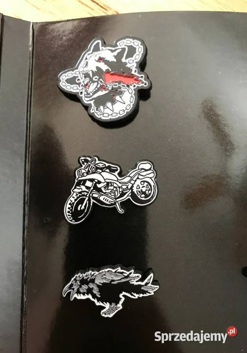 Days Gone przypinki piny blacha skóra motocykl 4 sprzedam