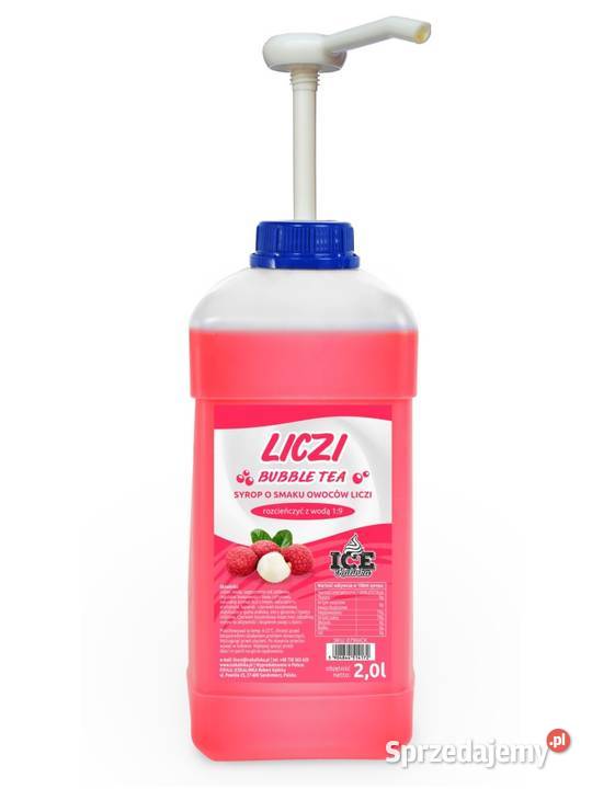 Syrop do Bubble tea o smaku LICZI 2l 27 19 Sandomierz sprzedam