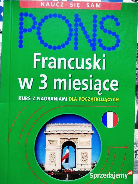 Francuski w 3 miesiące antykwariat językowe sprzedam