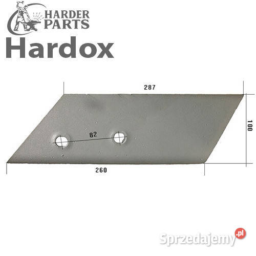 Dłuto 100hektarów HARDOX 95000675P części do Suwałki sprzedam