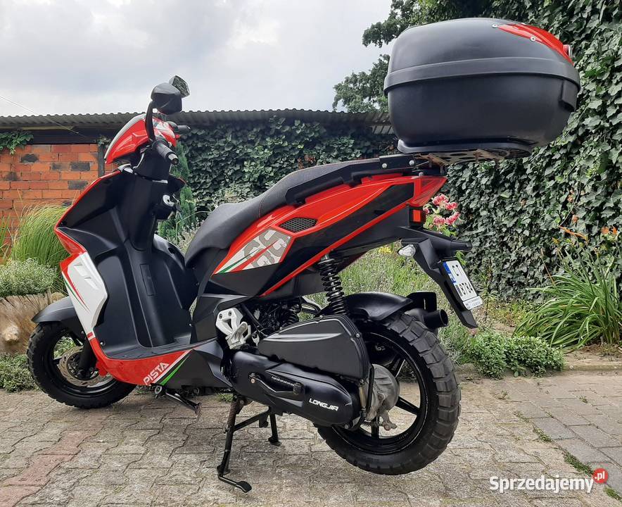 nowy skuter Longjia Pista 50 4t 2024r 1wł 9681 Pozostałe