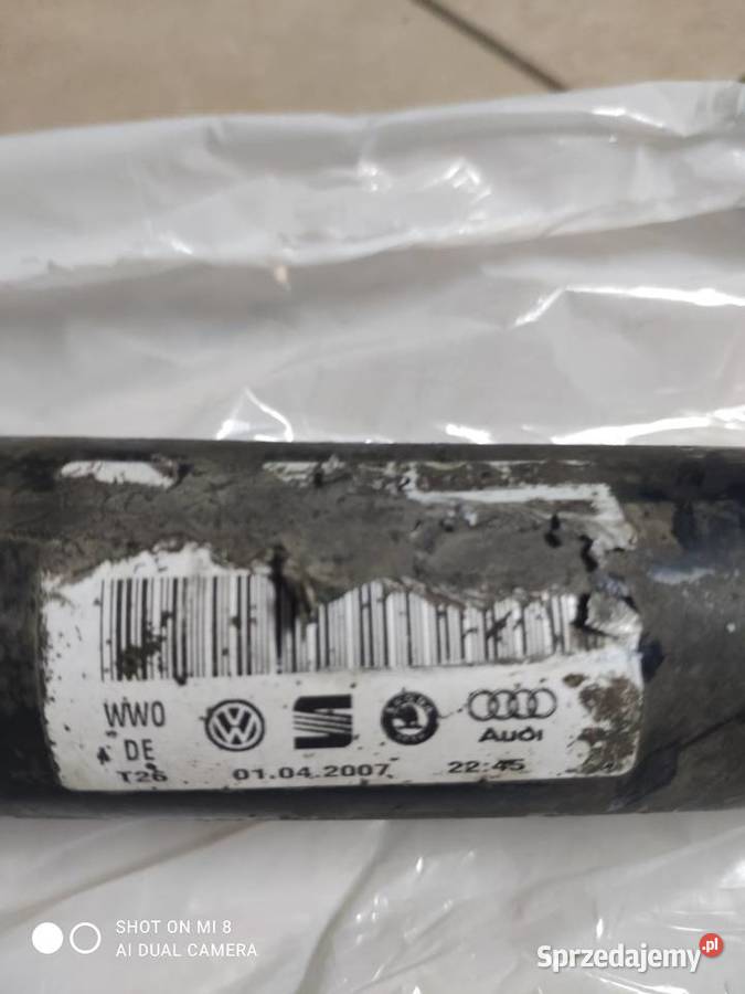 VW TOURAN 2007 19 Półoś Prawa DSG Automat Silnik Układ napędowy Kraków