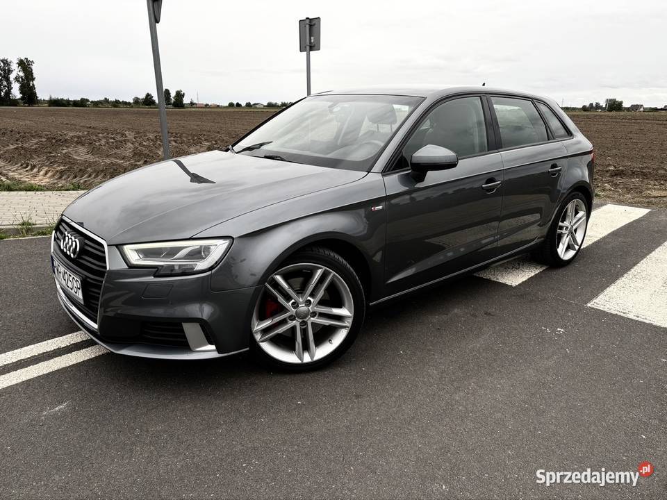 Audi A3 Sportback Ślinę Virtual Navi Kamera 20 szary wielkopolskie Września