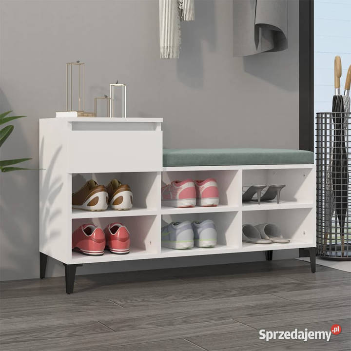 Szafka na buty wysoki połysk biała 102x36x60 Warszawa sprzedam