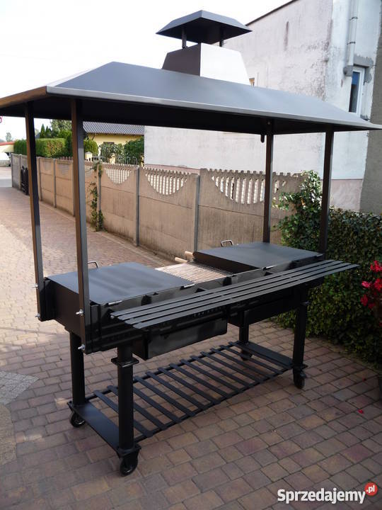 Grill cateringowy z zadaszeniem blacha 6 mm Damasławek sprzedam