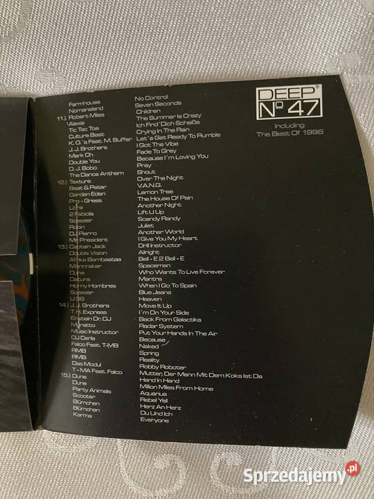 Płyta Cd Składanka Mega Mix Deep Dance 47 Lata Czerwionka-Leszczyny