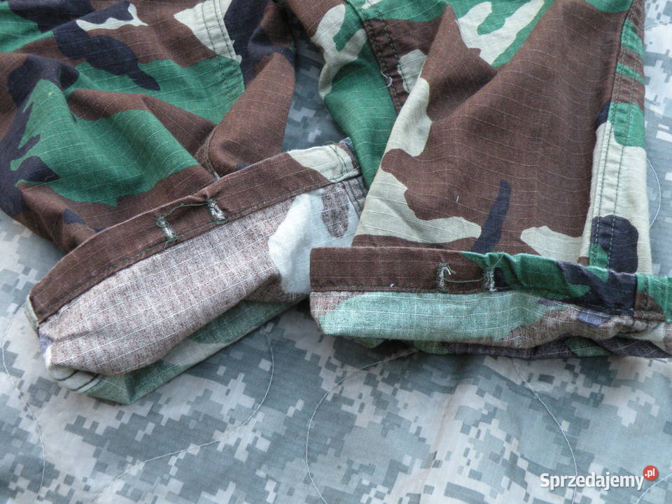 Spodnie bdu TRUSPEC woodland cotton small