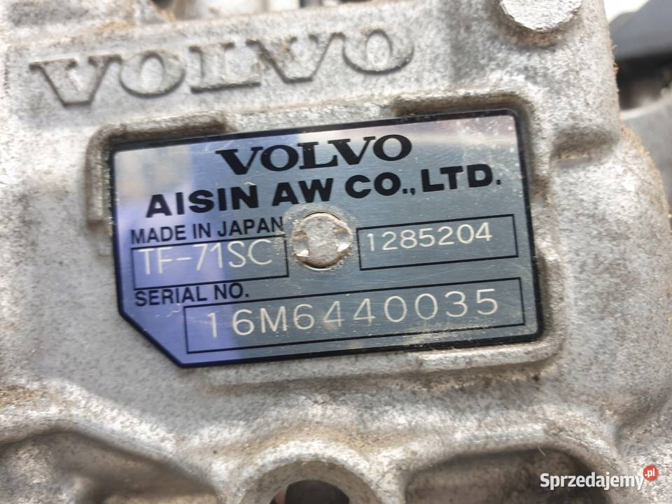 AUTOMATYCZNA SKRZYNIA BIEGÓW Volvo V60 S60 II 20 Chełm