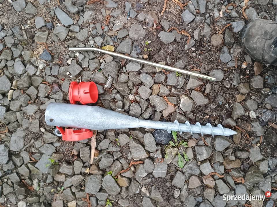 Kotwa wkręcana parasol ogrodzenie podkarpackie