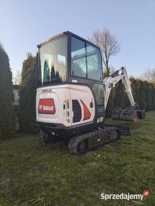 Koparka BOBCAT E19 lubelskie Szczebrzeszyn