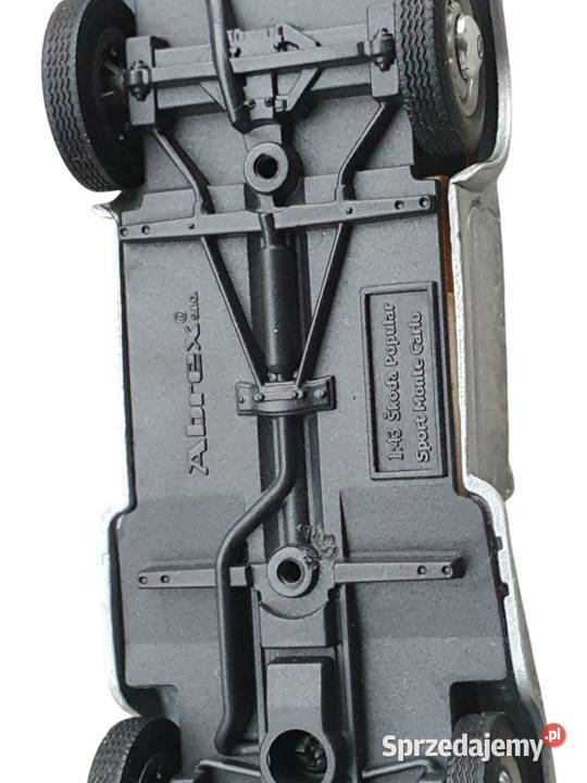 Stary model samochodu koda Popular Sport Monte Cieszyn