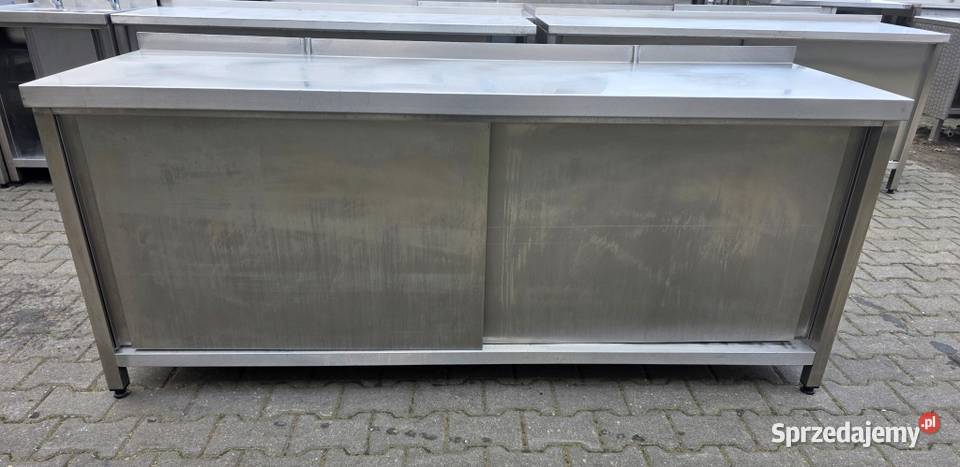 Stół Gastro z Szafką Drzwi Suwane 2006085 M1307 Nowe Skalmierzyce