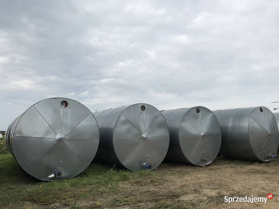 Zbiornik stalowy 50 000l 50m3 50000 ocieplony Pozostałe Oświęcim
