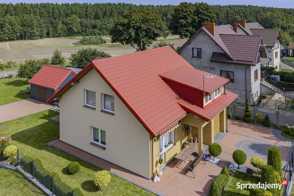 Dom z dużą działką w Robakowie k Luzina pustak pomorskie Robakowo