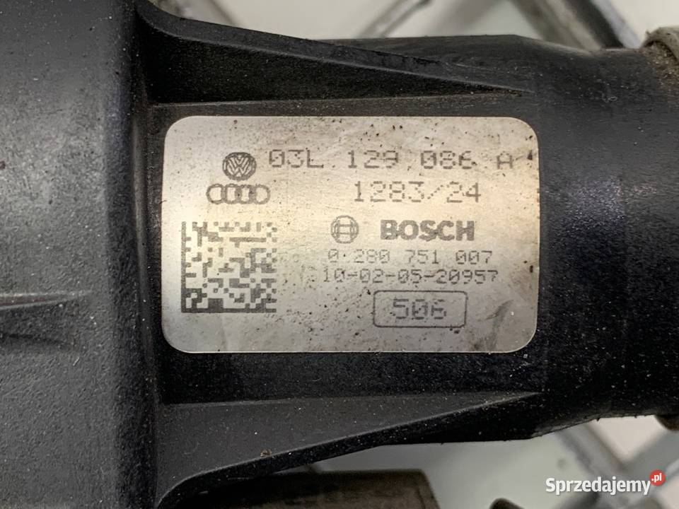 KOLEKTOR SSĄCY VW GOLF VI 03L129086A 16 105 0814 osobowe Kolektory ssące