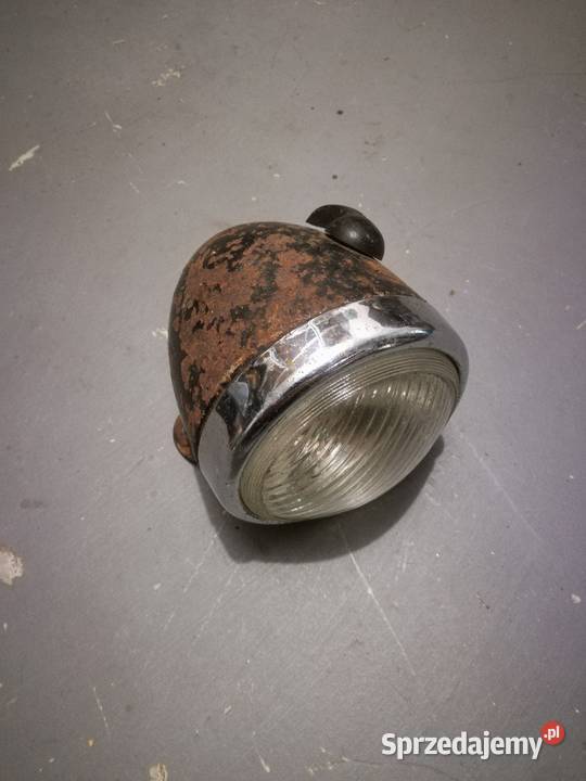 Lampka rowerowa zabytek AUFA Rzeszów