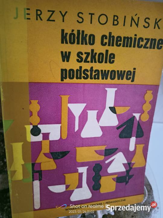 Stobiński książki Kółko chemiczne w szkole miękka Książki naukowe i popularnonaukowe mazowieckie Warszawa
