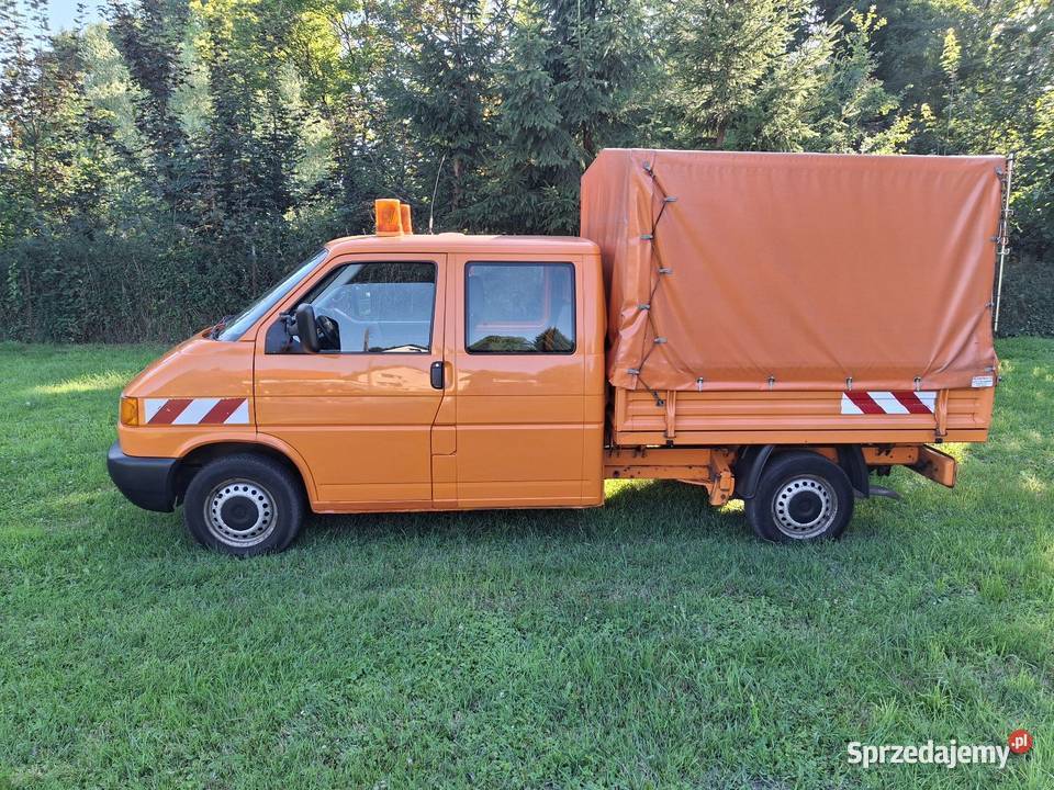 Vw transporter t4 doka 19 td 2001r zdrowa 240 1900cm3 Szczecin