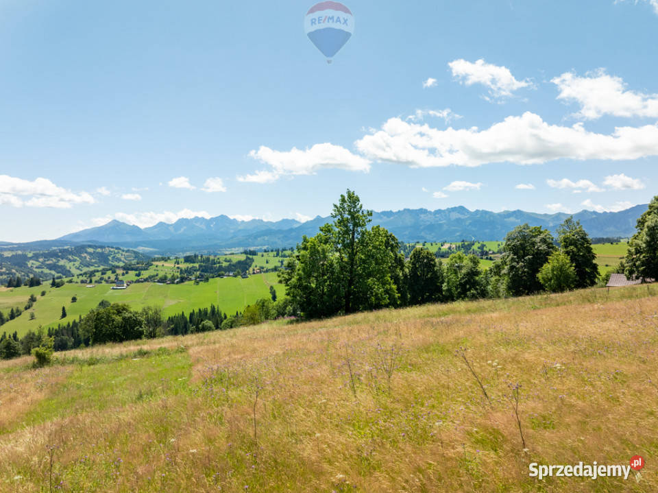 SIEROCKIE DZIAŁKA Z WIDOKIEM NA TATRY 1206M2