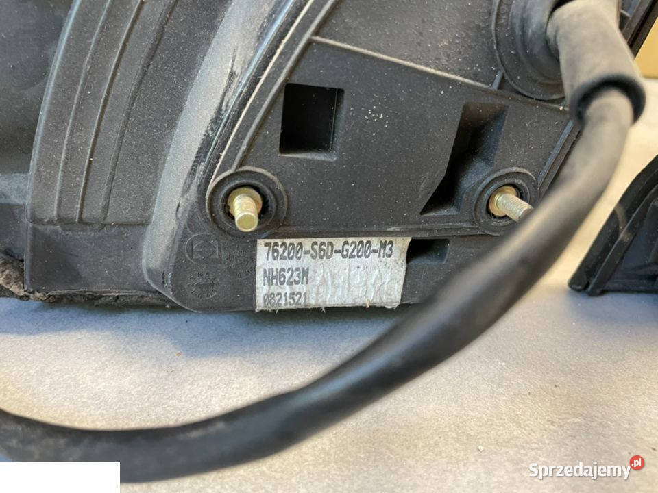 Honda Civic VII lusterko lewe prawe 5 pin osobowe Karoseria Kozubszczyzna