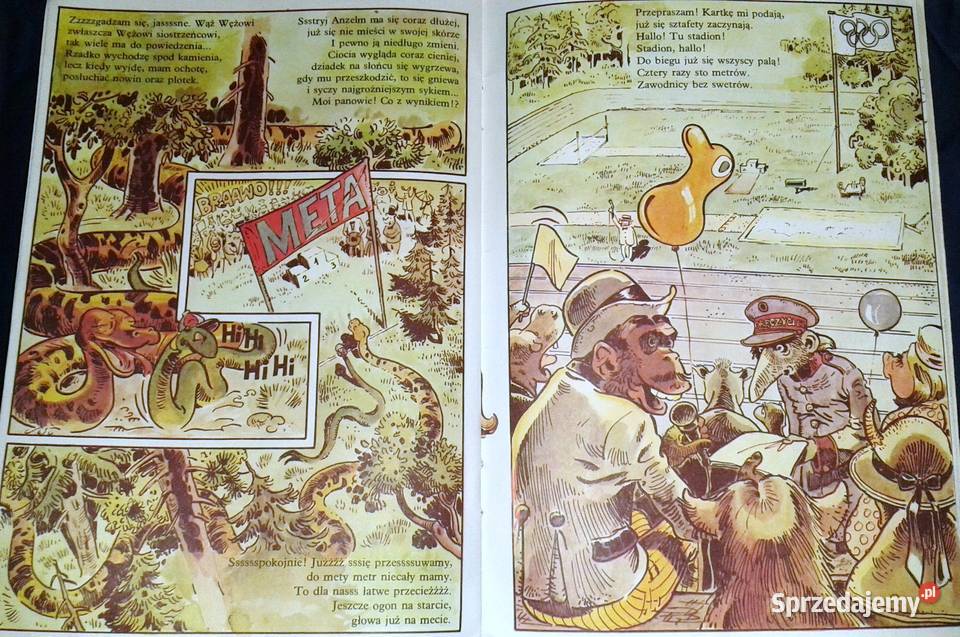 Były w lesie raz igrzyska Jerzy Dąbrowski Marek Chełm