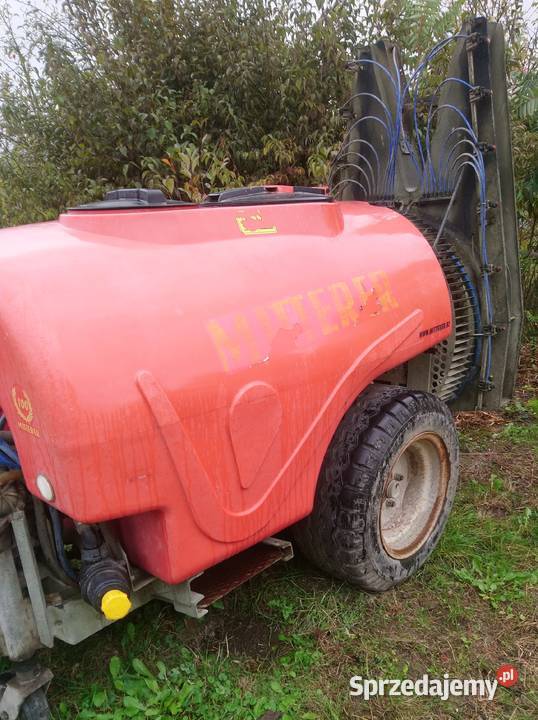 Opryskiwacz sadowniczy mitterer 1500l 1000l VV nieuszkodzony Urzędów