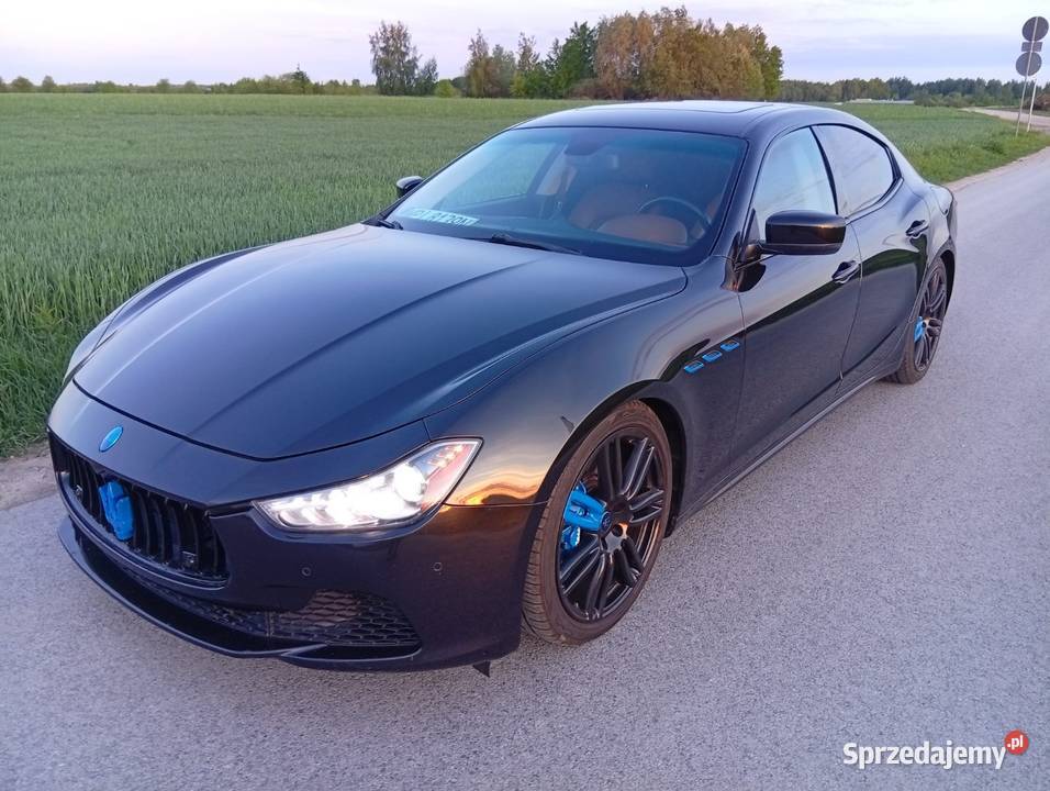 Maserati Ghibli SQ4 410 2015 mazowieckie Garbatka