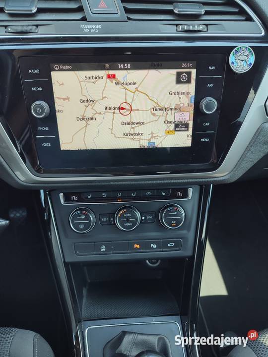 VW Touran III 20TDI 150 7 Siedzeń Oryginał Touran Turek