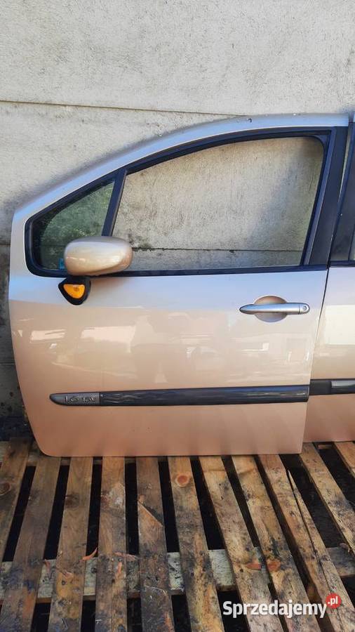 derzwi lewe Renault Modus 0412r lak TED12 osobowe Drzwi Dębno