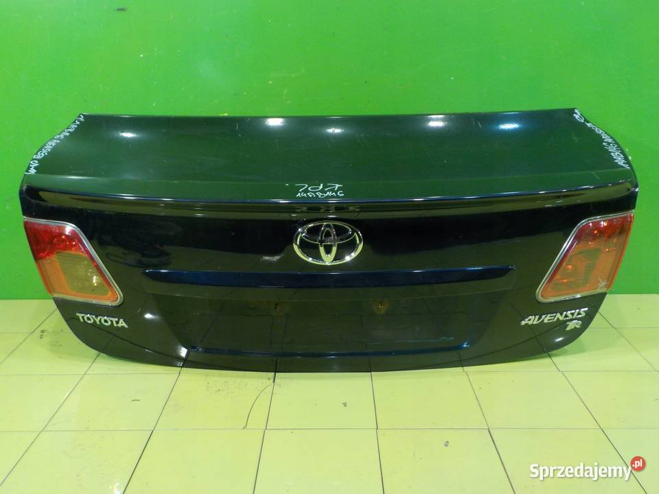 TOYOTA AVENSIS III T27 09r SEDAN 4D klapa tyl Suków
