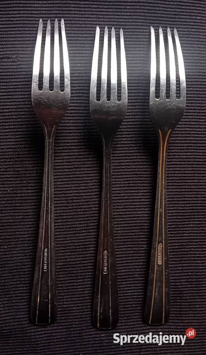 Zestaw 3 widelców ze stali nierdzewnej Hefra Antyki, Sztuka, Kolekcje sprzedam
