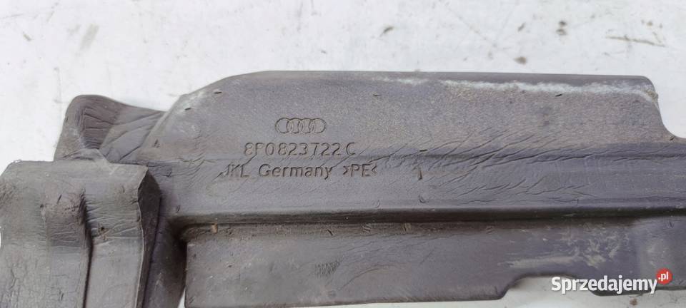 WYGŁUSZENIE BŁOTNIKA PRAWE AUDI A3 8P 8P0823722C osobowe Przystajń