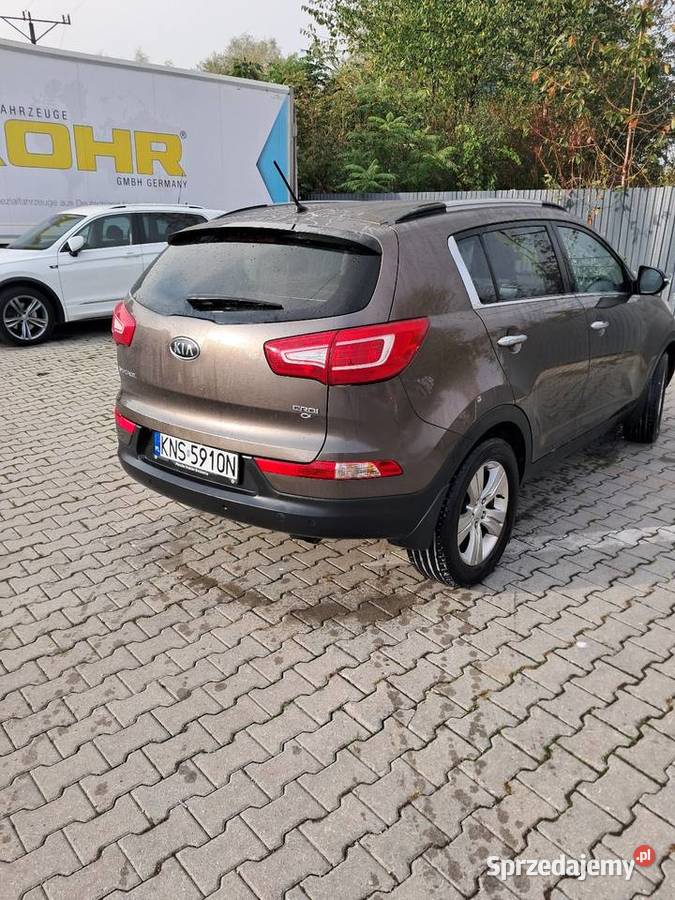 Kia sportage lll brązowy