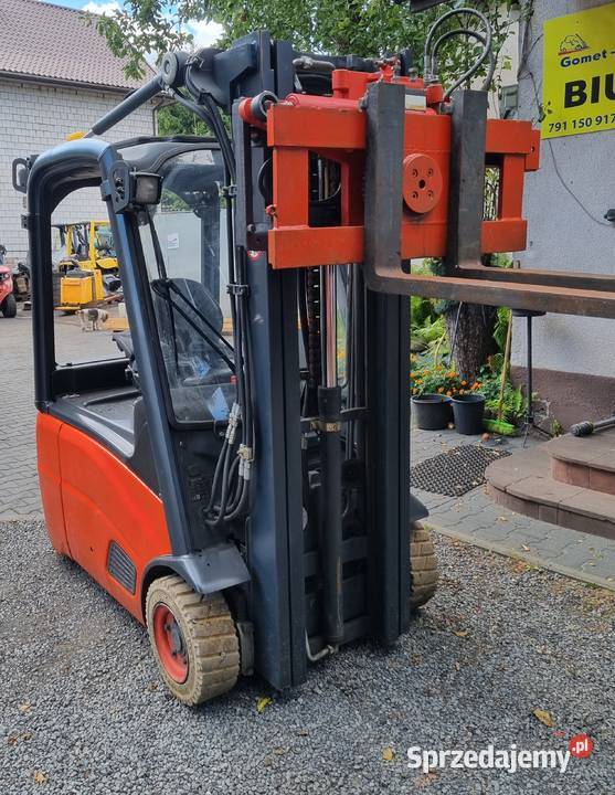 Wózek widłowy elektryczny Linde E16 przesuw Suchedniów