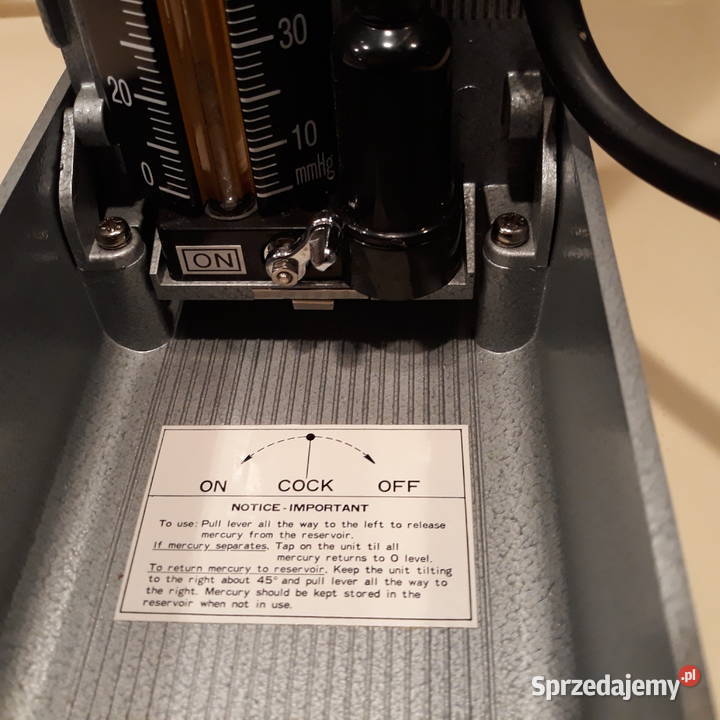 Ciśnieniomierz rtęciowy Gdynia