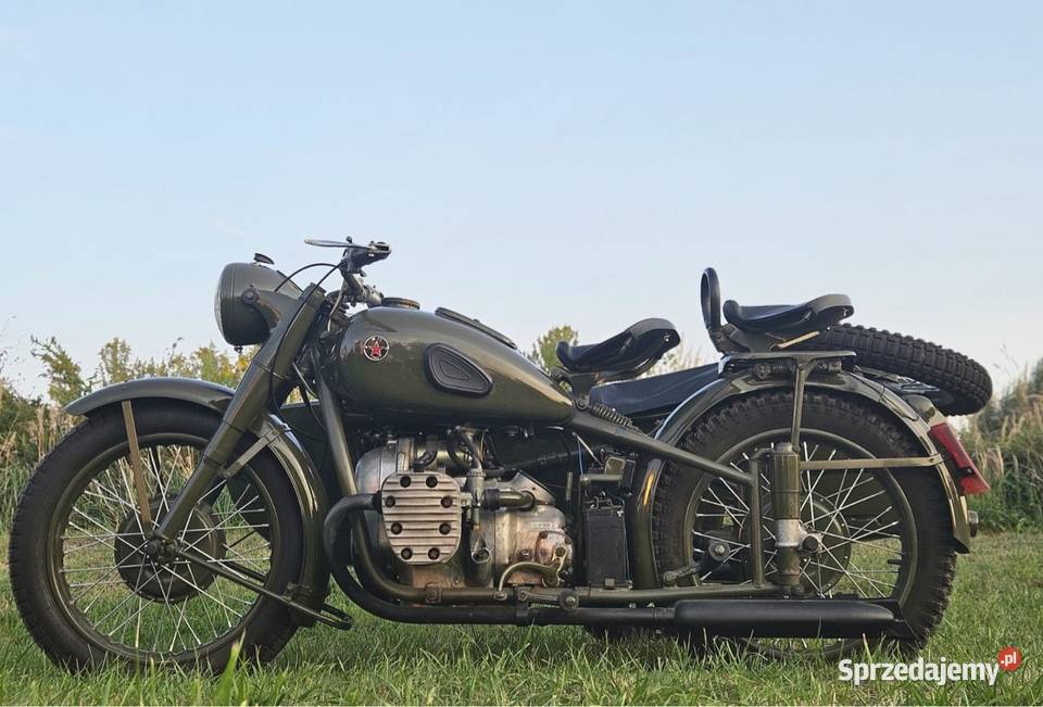 Oryginał M72 IMZ nie k750 nie ural produkcji Krasne