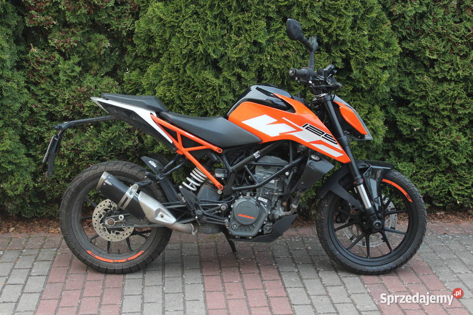 KTM DUKE 125 2019 zarejestrowany można wracać na Goleniów sprzedam