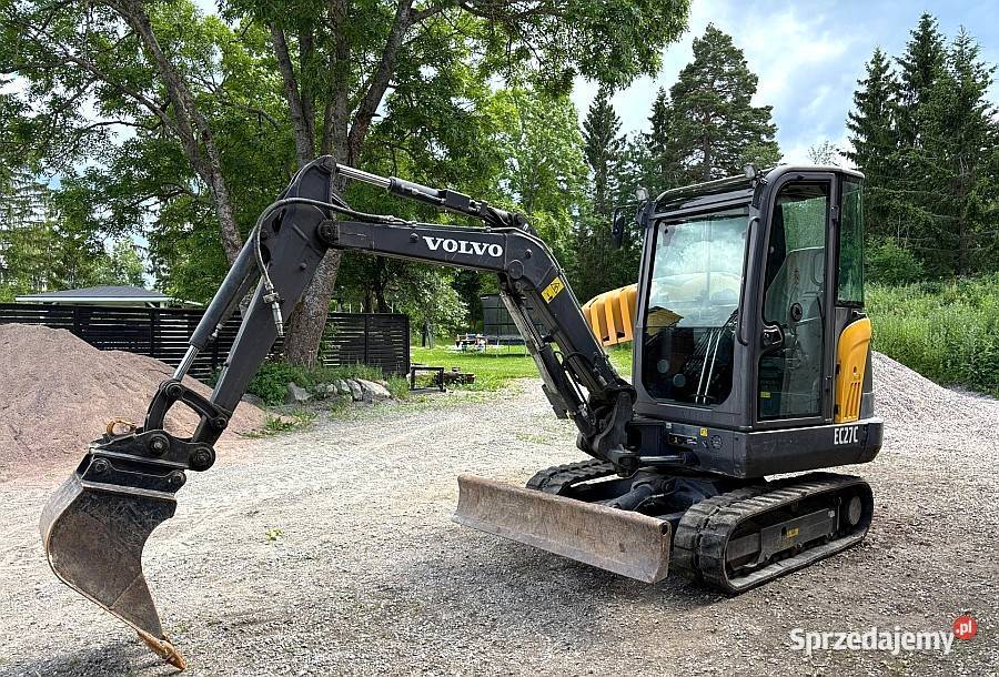 Minikoparka VOLVO EC27C Kęsowo