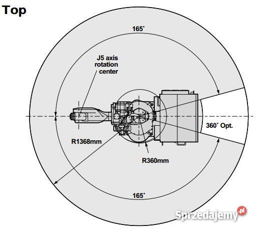 Robot przemysłowy spawalniczy Fanuc Arc Mate 100 Libertów