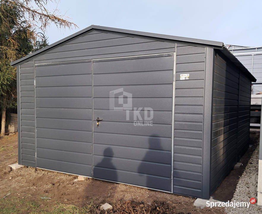 Schowek domek ogrodowy 4x6m Brama dwuskrzydłowa Ostrowiec Świętokrzyski