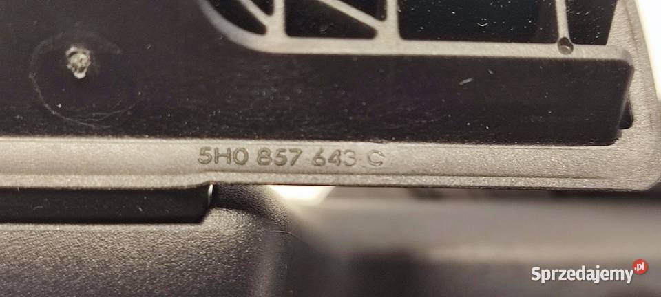 VW TAYRON RĄCZKI PODSUFITKI KOMPLET 5H0857607C