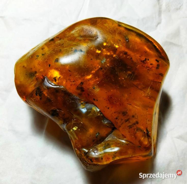 Bryłka bursztynu ok66 gram Lublin