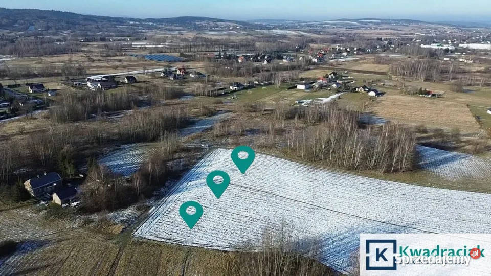 Grunt 1450 metrów Machnówka gaz