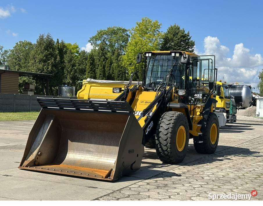 ŁADOWARKA JCB 437 S5 WasteMaster pełny VAT wielkopolskie Tuliszków sprzedam